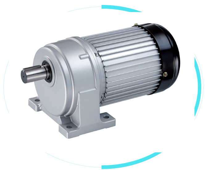 How should a small gear reducer be wired?