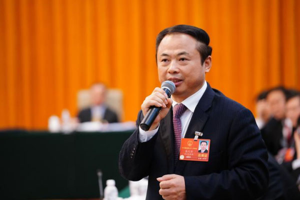 Zhang Tianren, deputy to the National People's Congress1